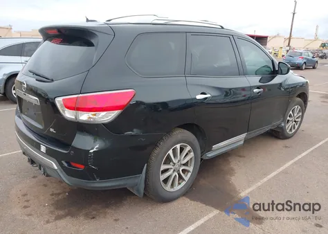 2013 Nissan Pathfinder Sl из США, поврежденный, VIN 5N1AR2MN2DC680074